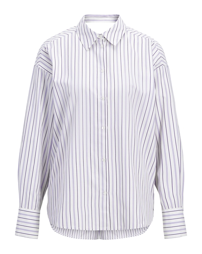  JJXX - JXZola Open Back Skjorte - Petunia Stripes